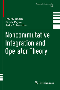 Vorderes Coverbild Noncommutative Integration and Operator Theory