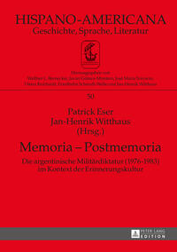 Vorderes Coverbild Memoria – Postmemoria