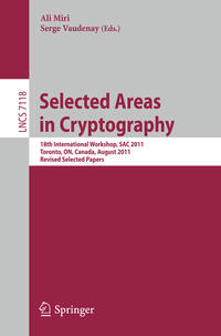 Vorderes Coverbild Selected Areas in Cryptography