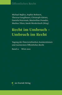 Vorderes Coverbild Recht im Umbruch - Umbruch im Recht