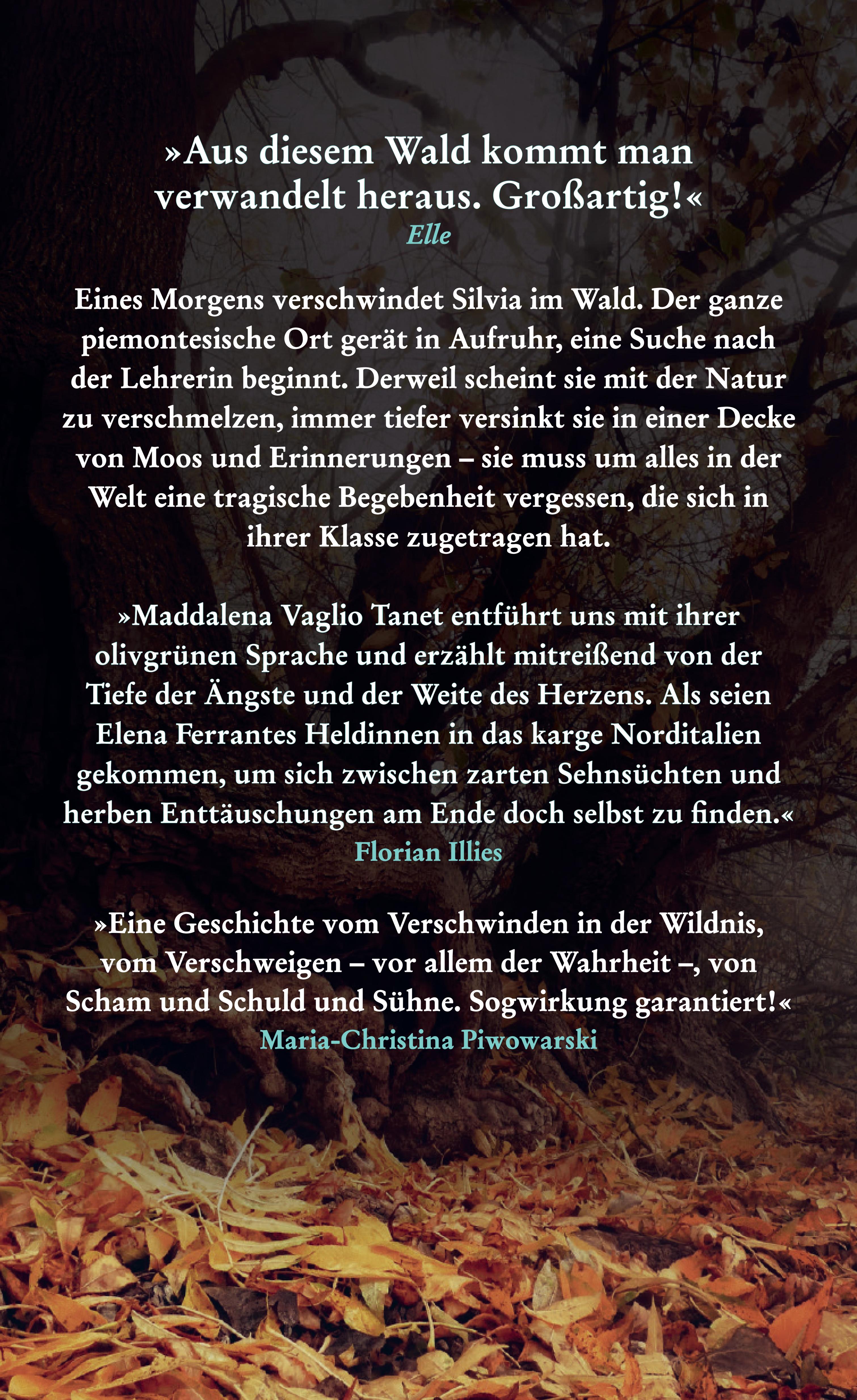 Rückseitencover In den Wald