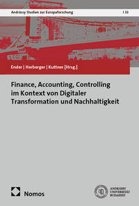 Vorderes Coverbild Finance, Accounting, Controlling im Kontext von Digitaler Transformation und Nachhaltigkeit