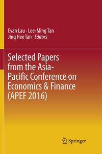 Vorderes Coverbild Selected Papers from the Asia-Pacific Conference on Economics & Finance (APEF 2016)