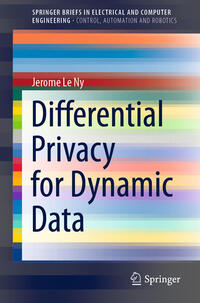 Vorderes Coverbild Differential Privacy for Dynamic Data