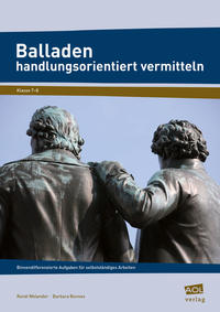 Vorderes Coverbild Balladen handlungsorientiert vermitteln