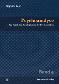Vorderes Coverbild Psychoanalyse