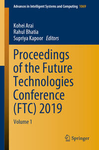 Vorderes Coverbild Proceedings of the Future Technologies Conference (FTC) 2019