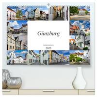 Vorderes Coverbild Günzburg Impressionen (hochwertiger Premium Wandkalender 2025 DIN A2 quer), Kunstdruck in Hochglanz