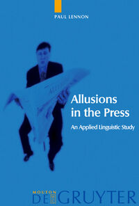 Vorderes Coverbild Allusions in the Press