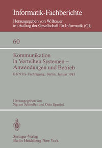 Vorderes Coverbild Kommunikation in Verteilten Systemen — Anwendungen und Betrieb