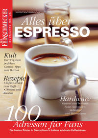 Vorderes Coverbild DER FEINSCHMECKER Alles über Espresso