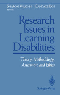 Vorderes Coverbild Research Issues in Learning Disabilities