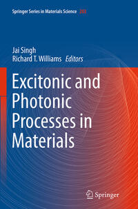 Vorderes Coverbild Excitonic and Photonic Processes in Materials