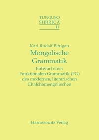 Vorderes Coverbild Mongolische Grammatik