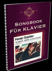 Vorderes Coverbild Gospel for choir and piano - Klavierausgabe