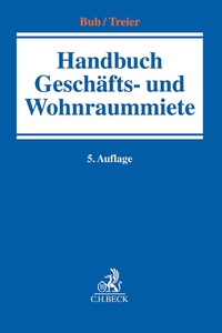 Vorderes Coverbild Handbuch der Geschäfts- und Wohnraummiete