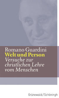 Vorderes Coverbild Welt und Person