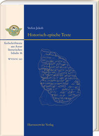 Vorderes Coverbild Historisch-epische Texte