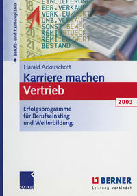 Vorderes Coverbild Karriere machen Vertrieb 2003