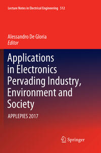 Vorderes Coverbild Applications in Electronics Pervading Industry, Environment and Society