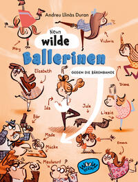Vorderes Coverbild Neun wilde Ballerinen