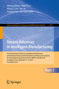 Vorderes Coverbild Recent Advances in Intelligent Manufacturing