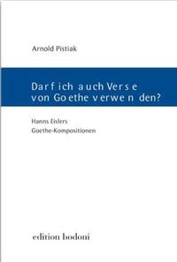 Vorderes Coverbild Darf ich auch Verse von Goethe verwenden?
