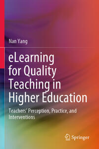 Vorderes Coverbild eLearning for Quality Teaching in Higher Education