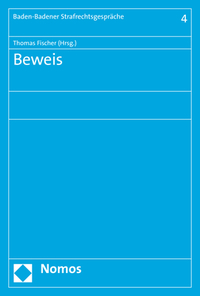 Vorderes Coverbild Beweis