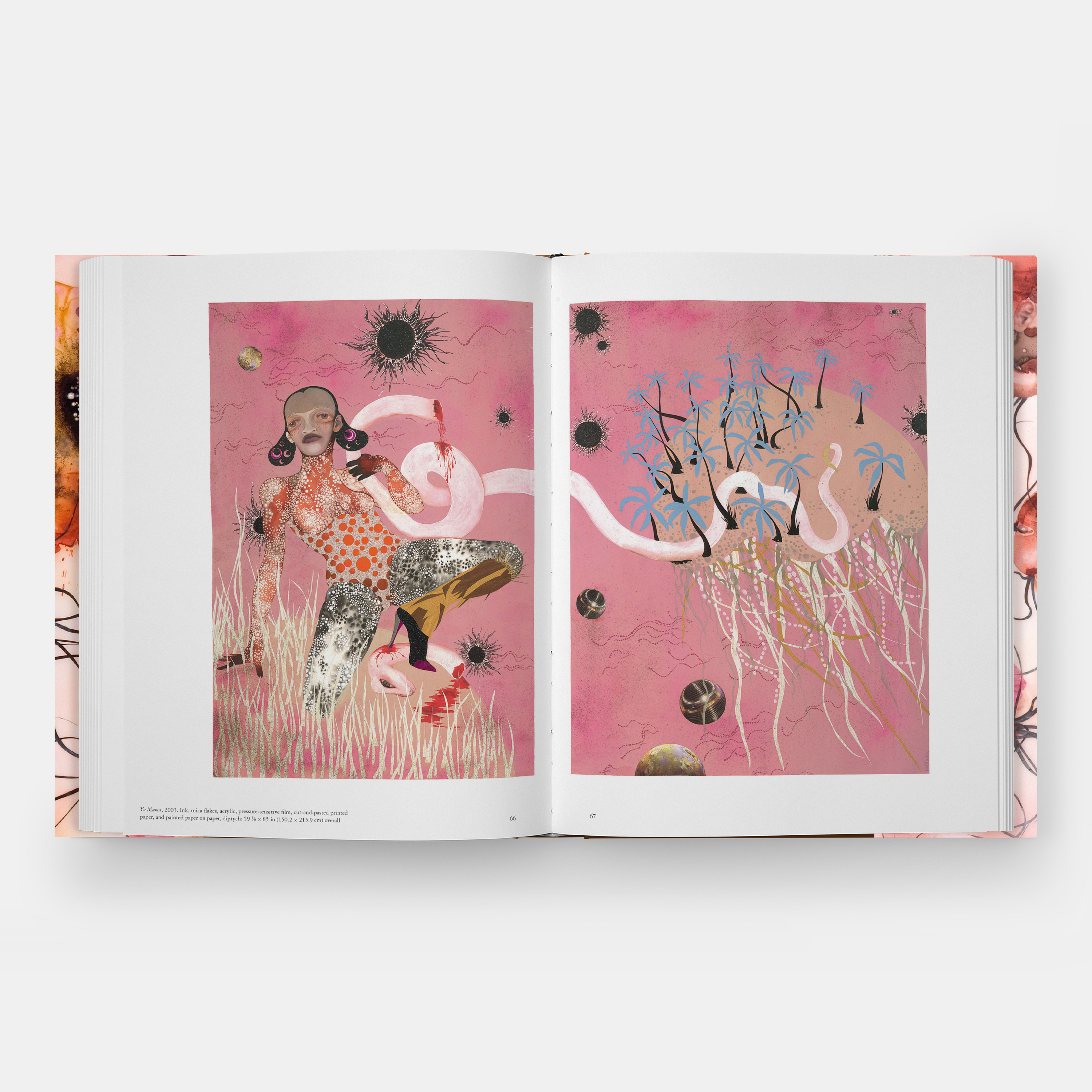 Beispielinhalt (Bild) Wangechi Mutu, Intertwined