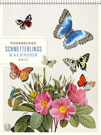 Vorderes Coverbild Thorbeckes Schmetterlingskalender 2017