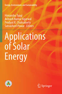 Vorderes Coverbild Applications of Solar Energy