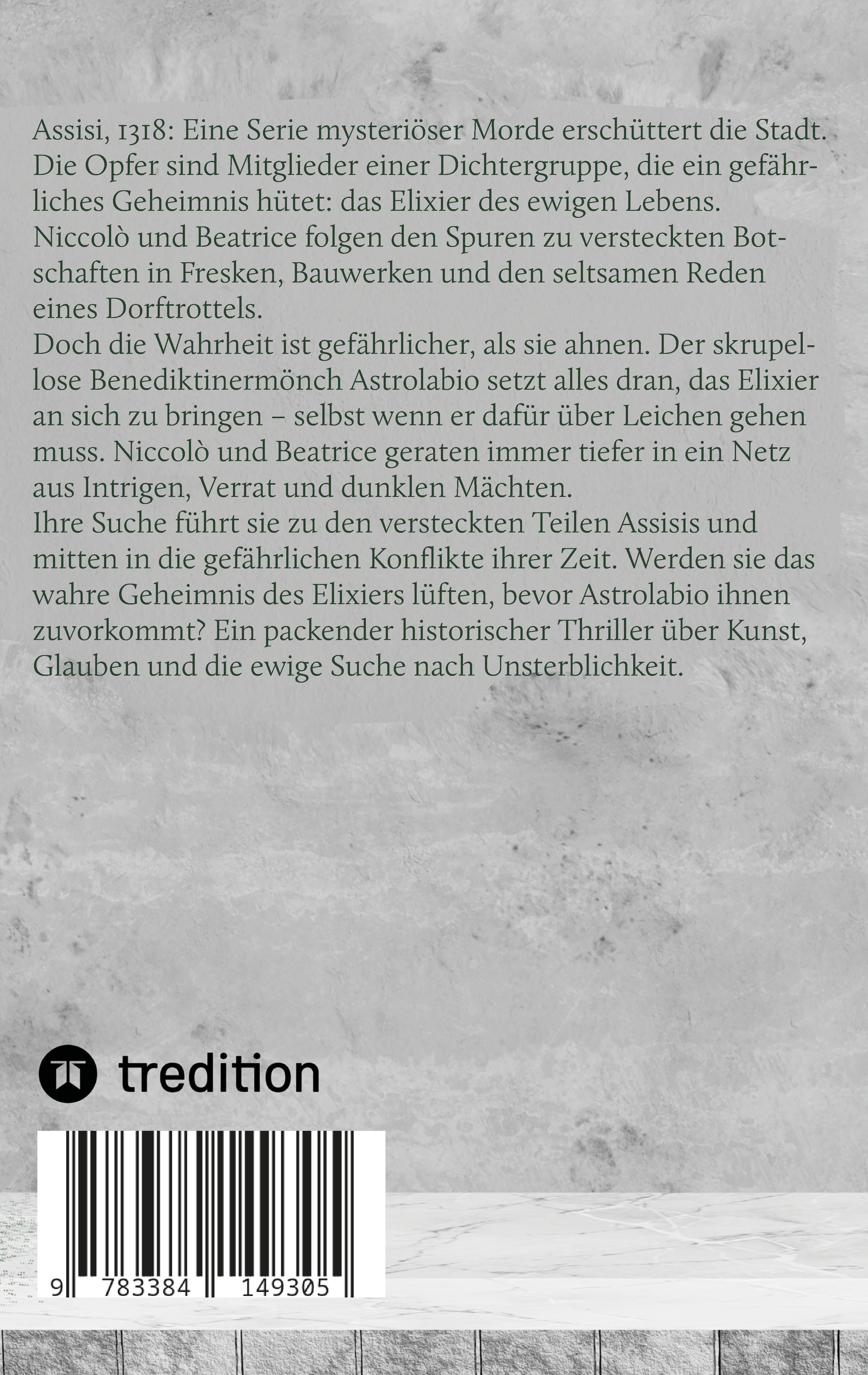 Rückseitencover Die Kinder des Affen