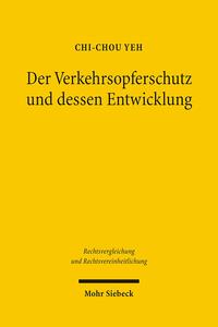 Vorderes Coverbild Der Verkehrsopferschutz und dessen Entwicklung