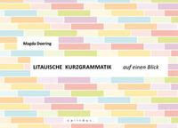 Vorderes Coverbild Litauische Kurzgrammatik auf einen Blick