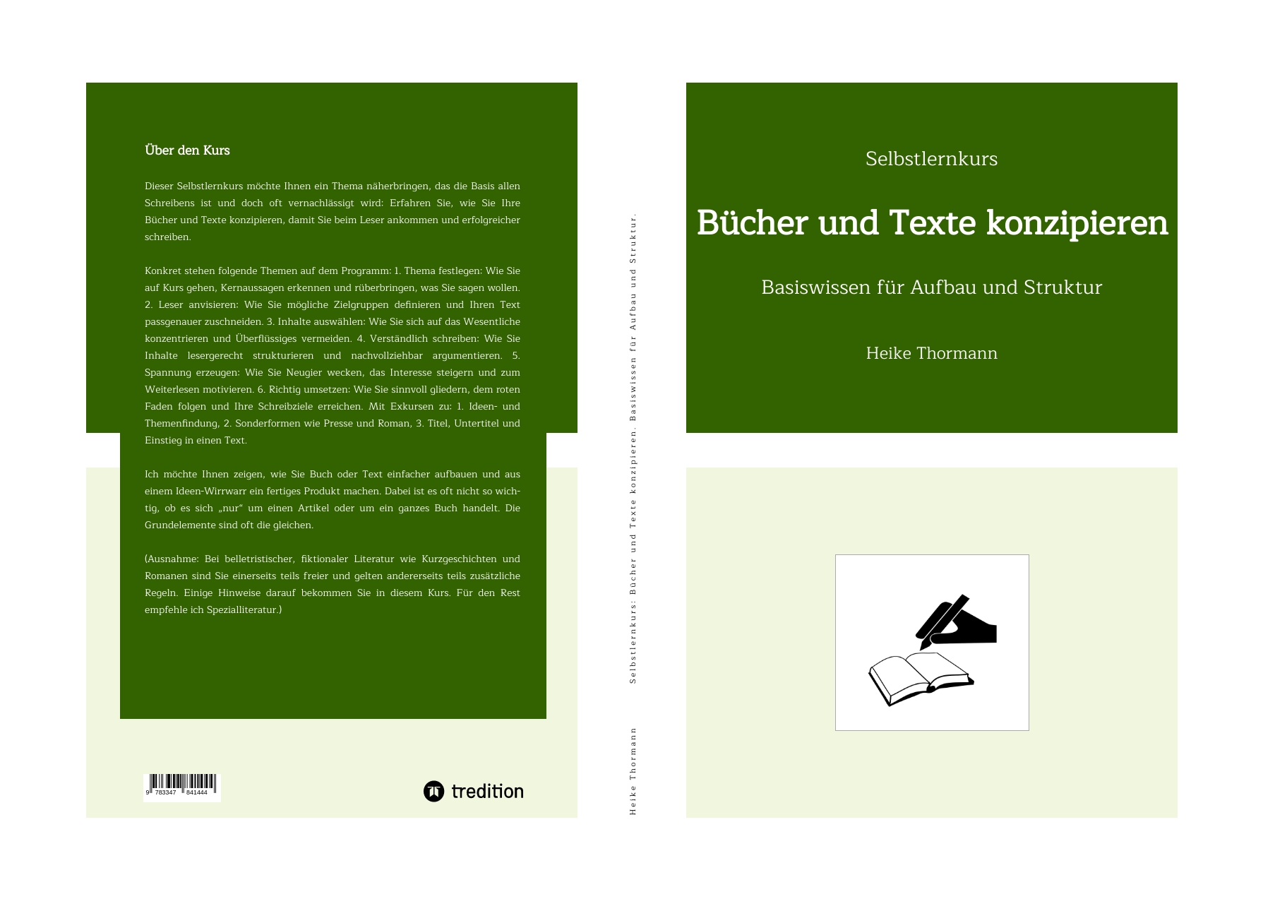 Gesamtes Coverbild Selbstlernkurs: Bücher und Texte konzipieren