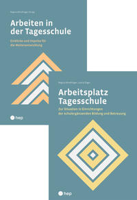 Vorderes Coverbild Spezialangebot «Arbeitsplatz Tagesschule» und «Arbeiten in der Tagesschule»