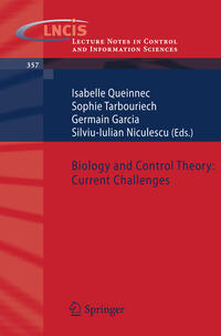 Vorderes Coverbild Biology and Control Theory: Current Challenges