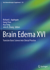 Vorderes Coverbild Brain Edema XVI