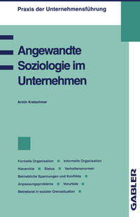 Vorderes Coverbild Angewandte Soziologie im Unternehmen