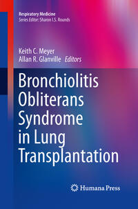 Vorderes Coverbild Bronchiolitis Obliterans Syndrome in Lung Transplantation