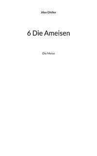 Vorderes Coverbild 6 Die Ameisen