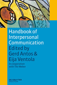 Vorderes Coverbild Handbook of Interpersonal Communication