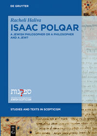 Vorderes Coverbild Isaac Polqar – A Jewish Philosopher or a Philosopher and a Jew?