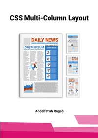 Vorderes Coverbild CSS Multi-Column Layout
