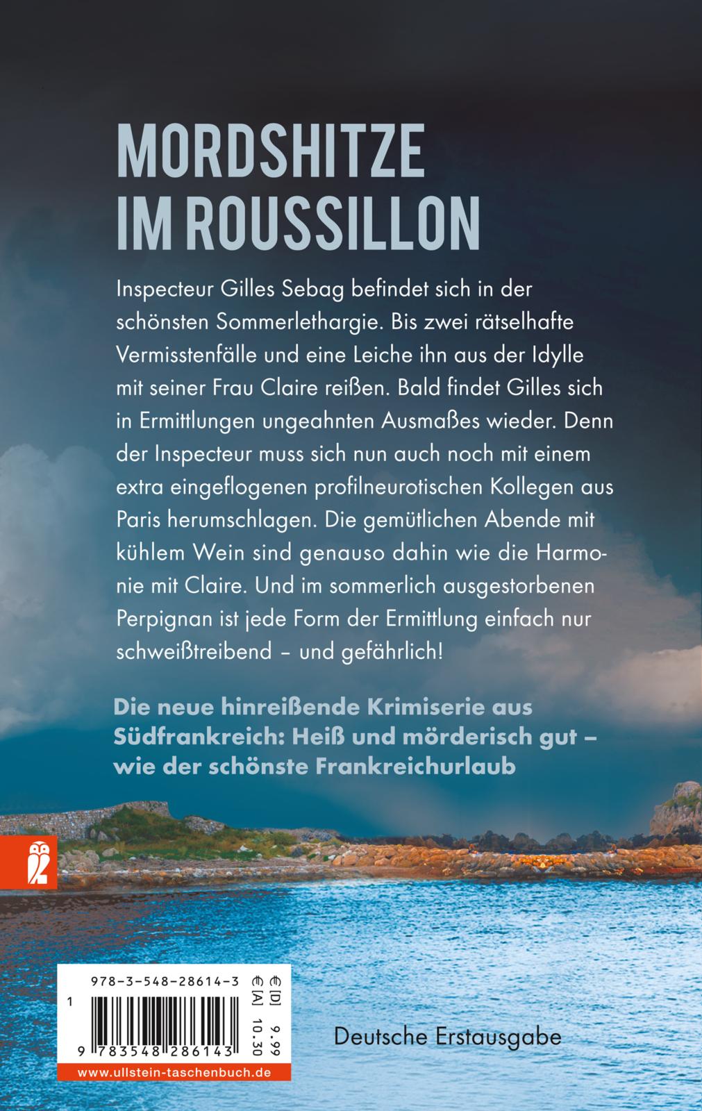 Rückseitencover Dreimal schwarzer Kater (Roussillon-Krimi 1)