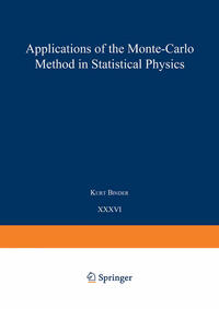 Vorderes Coverbild Applications of the Monte Carlo Method in Statistical Physics