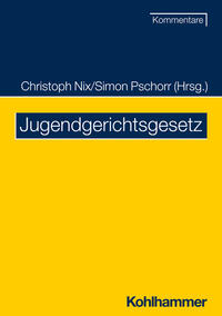 Vorderes Coverbild Jugendgerichtsgesetz