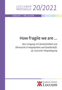 Vorderes Coverbild How fragile we are …