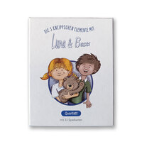 Vorderes Coverbild Quartett "Luna & Basti"